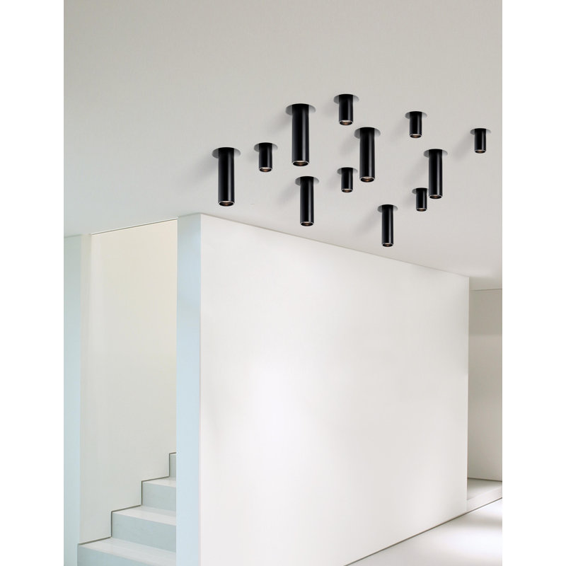 Giacomo 15.5cm Downlight and Recessed Lighting Kit, Black