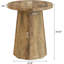 Table d'appoint rustique à piédestal rustique Farmhouse