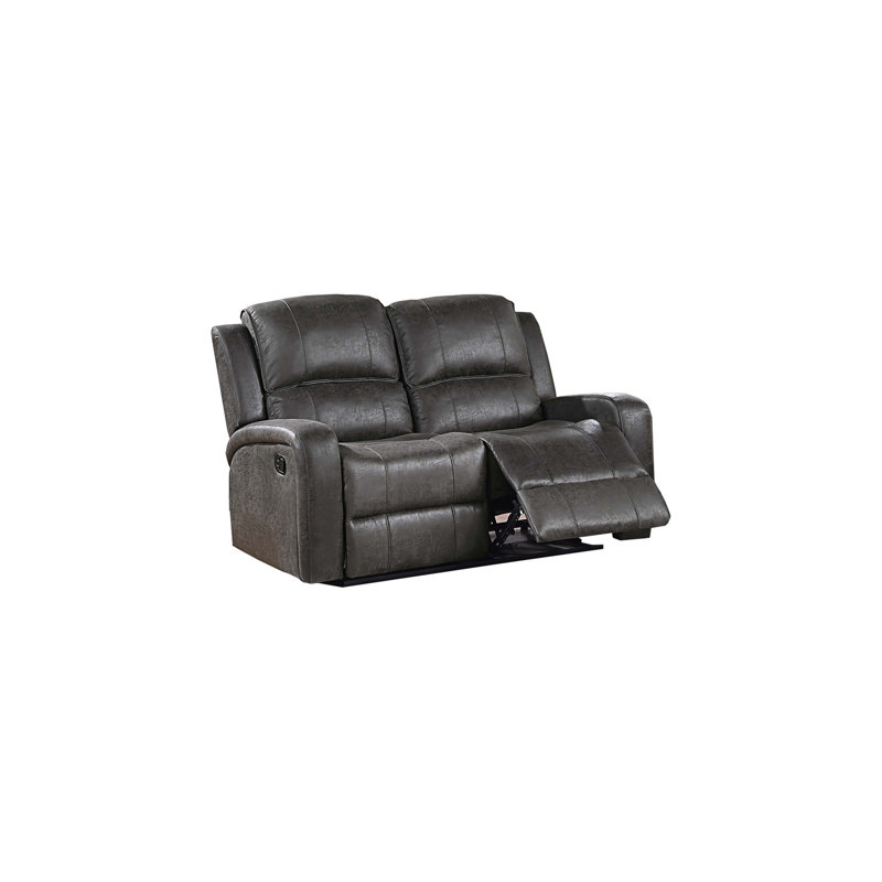 Recliner Loveseat, Smoke