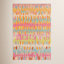 Paint Chip Confetti Hand Micro Hooked Wool Rug