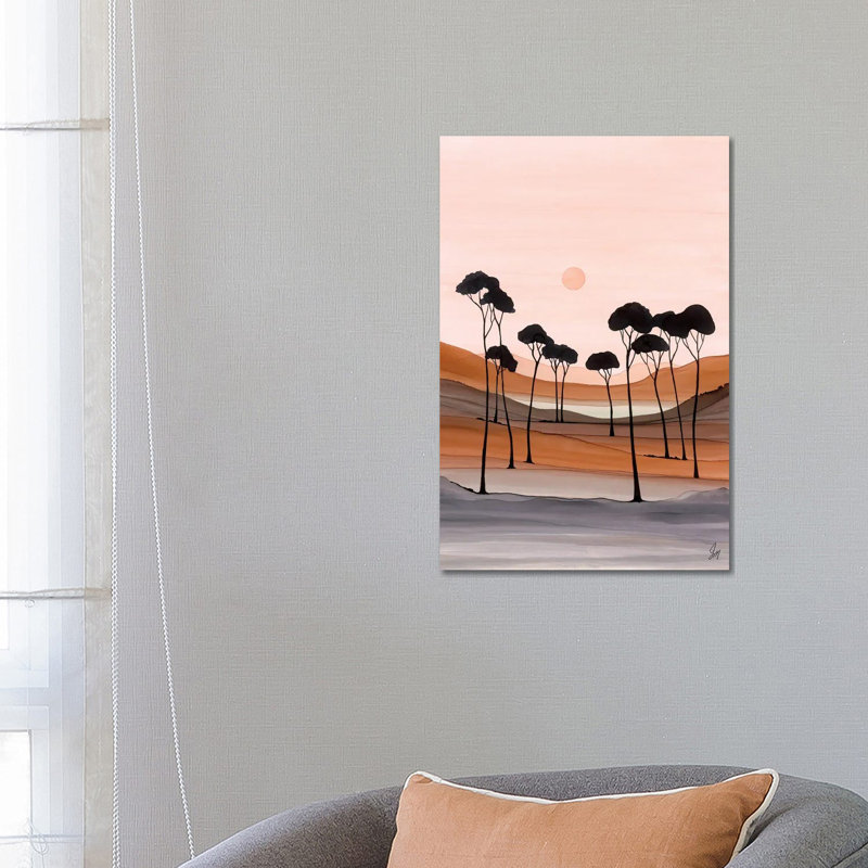 Overlooking The Tarn by Jan Matthews - Wrapped Canvas Painting, 66.04 cm H x 45.72 cm W x 3.175 cm D