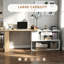 L-Shaped MDF Computer Desk