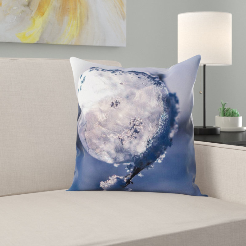 Soap Bubble Throw Pillow
