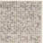 Martha Stewart Hand Tufted Wool/Viscose Geometric Rug in Gray-11179281