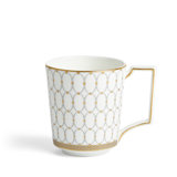 Renaissance Grey Bone China Coffee Mug