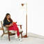 Lampe sur pied contemporaine Zensa