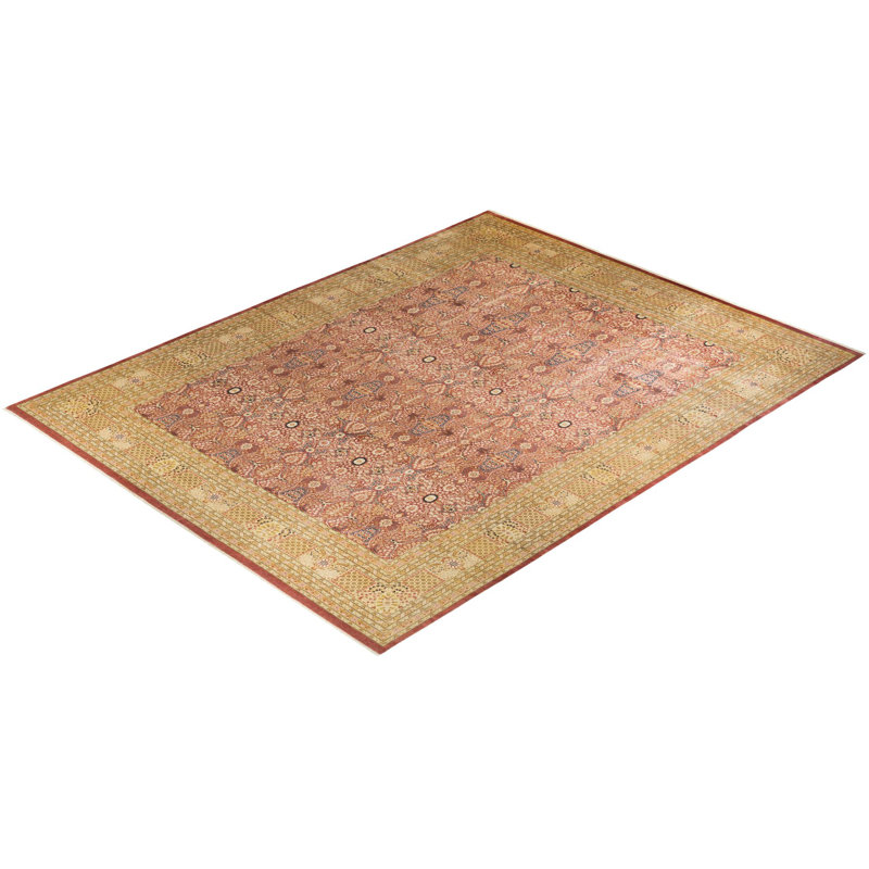 Classic One-of-a-Kind 12' 4" X 15' 8" Hand Knotted Area Rug
