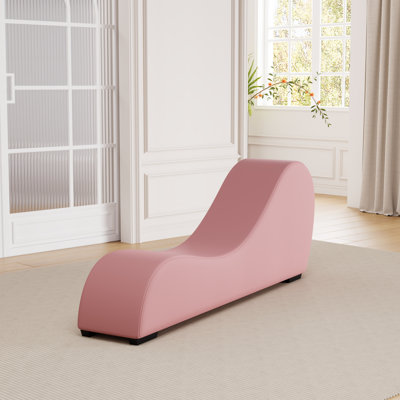 Stylish Chaise Lounge For Yoga, Suitable For Stretching, Relaxation, Exercise And More. by Wrought Studio