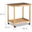 Fie Solid Wood Kitchen Cart