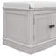 Banc de rangement avec 4 portes et tablettes réglables, banc à chaussures avec coussin amovible pour le salon, vestibule-1506639375