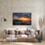 Art mural en verre Highland Dunes «Spring Dawn Portland Head Light» par Rick Berk-1762623483