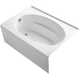 Windward® 60" x 42" Alcove/Tile In Soaking Acrylic Bathtub
