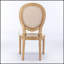 Fauteuil avec dossier en rotin et tissu français-202347691