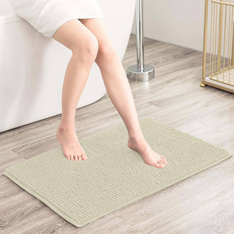 Non-Slip Indoor Doormat, Grey, 50cm W x 80cm L