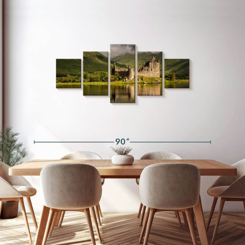 Kilchurn Castle, 30" H x 68" W