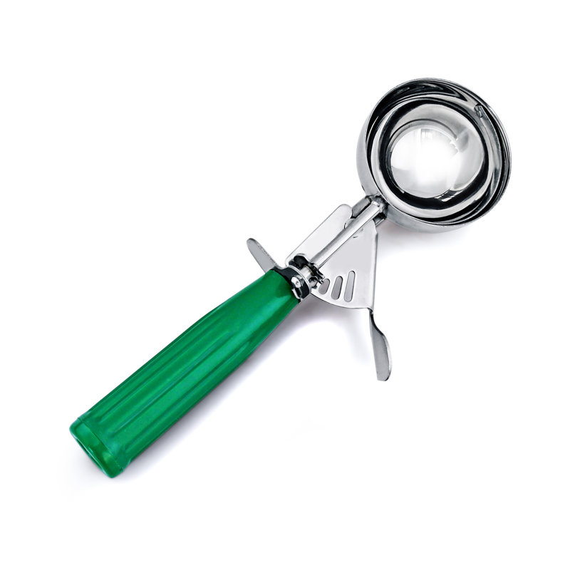 Cuillère à crème glacée Cuisinox Disher, H 1,65 po x l 8,7 po x P 2,5 po, Vert