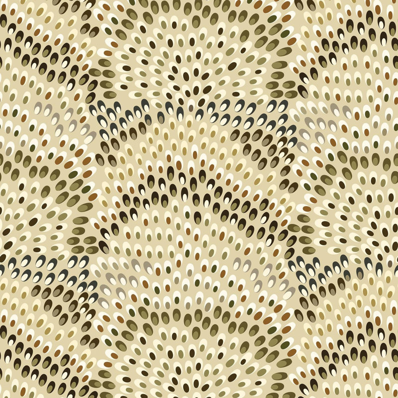 Jandaya Wallpaper, Sencha, Peel & Stick, Self-adhesive