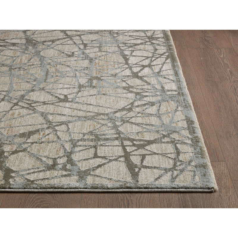 Tapis performance tissé à la machine Peyton - beige - 5 pi x 7 pi 10 po, 5 pi x 7 pi 10 po