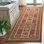 Tapis oriental vert Malayah Klose