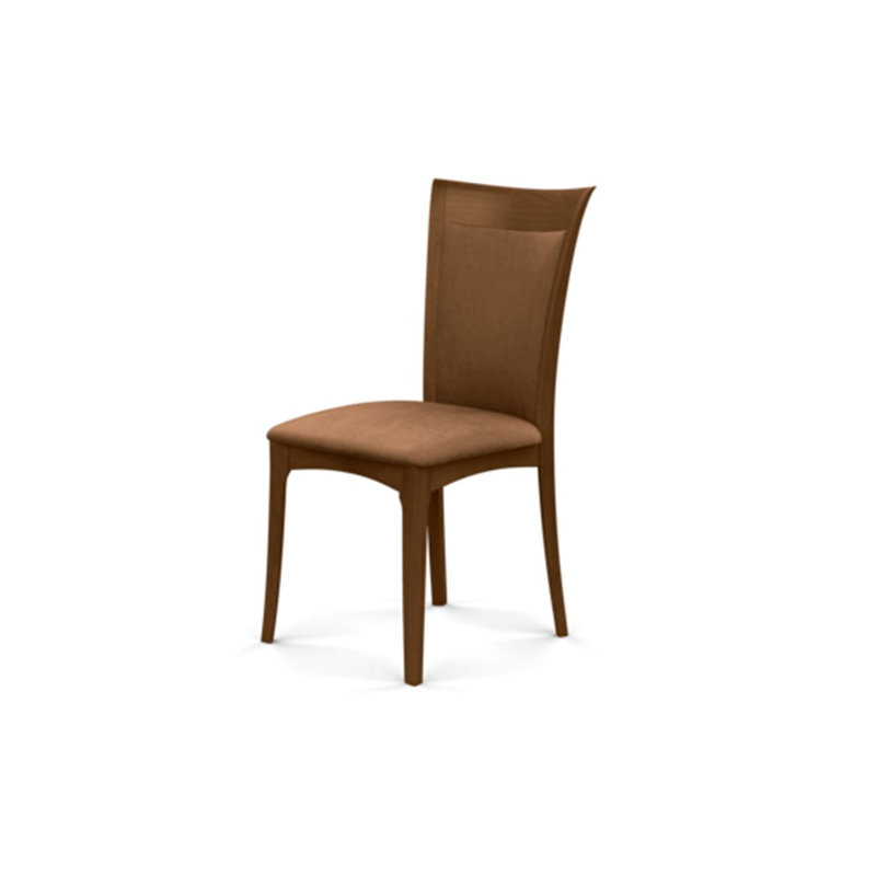Morgan Leather Dining Chair, Saddle Cherry, Coffee