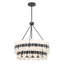 Lustre 5 lumières Bancroft en noir mat-1556498908
