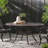 Rosemont Oval Metal Outdoor Dining Table With Umbrella Hole , 61'' in. W 45.7'' in. D-1615281902