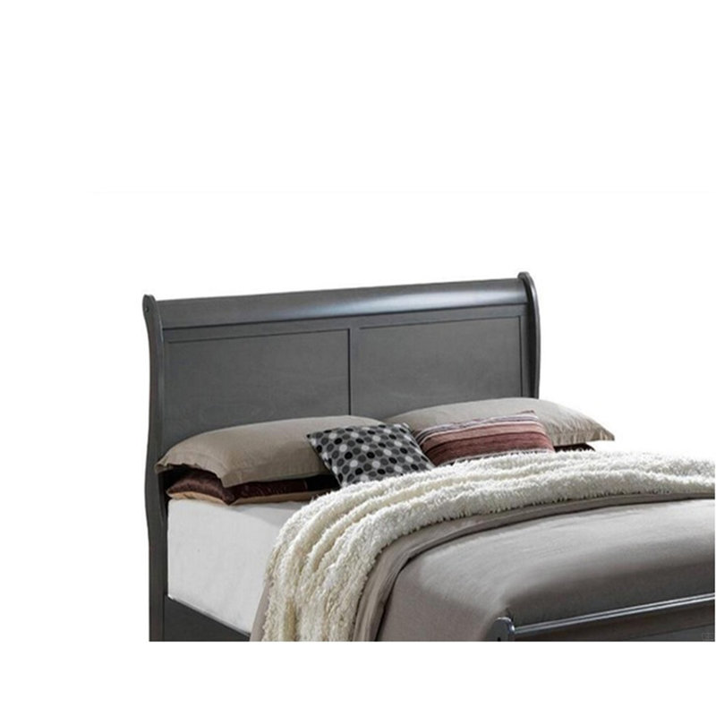 Lit simple en bois massif 1pc, Grand lit