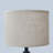 23.2" Modern Solidwood Round Shape Table Lamp With USB（Set Of 2）