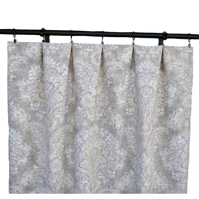 Nickey Cotton Room Darkening Curtain Pair, 50" W x 90" L