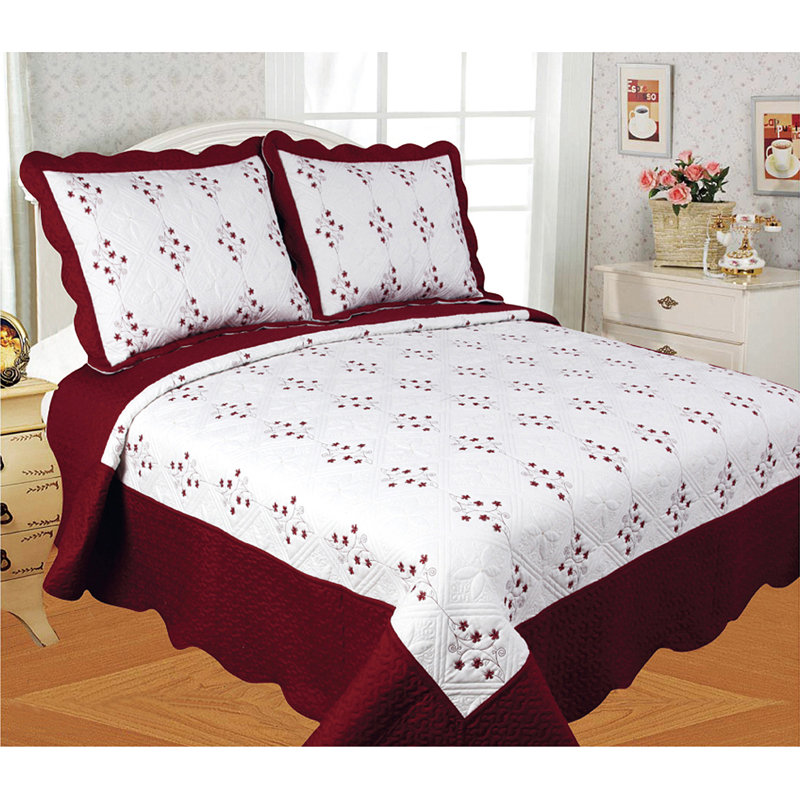 Diana Dots Quilt, King Quilt + 2 King Shams