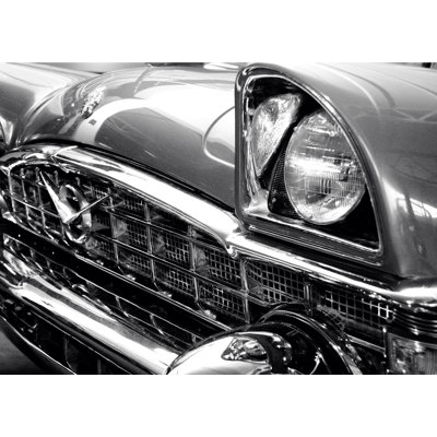 Chrome Front Grill - Photograph Print