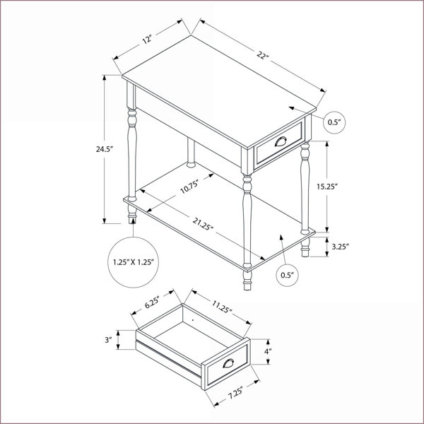 Dimensions du produit