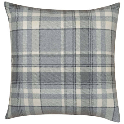 Plaid Grey Cushion