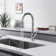 Ultra Faucets Stilleto Pull Down Kitchen Faucet