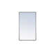 Sabine Metal Rectangle Wall Mirror