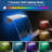 Outdoor Acrylic Waterfall Fountain with Lights-1861646240