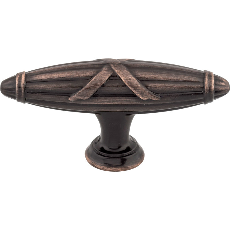 Ribbon & Reed 2 3/4" Length Geometric Knob, Tuscan Bronze