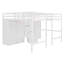Lit mezzanine double avec placards et escalier