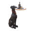 Table d'appoint géométrique en résine pour chien: style nordique