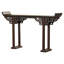 137cm Solid Wood Console Table