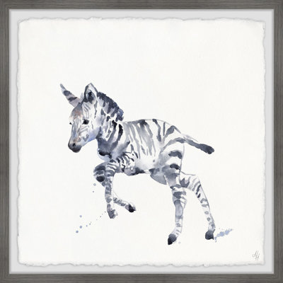 Tariq Running Zebra - Print