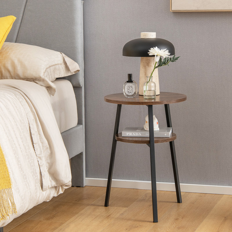 Lage Frame End Table, Brown