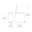 Simplehuman 9 Liter/2.5 Gallon Slim Step Can-987984289