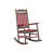 Scarlet Red Top/Chocolate Brown Base