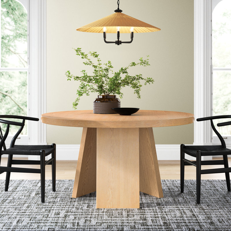 Mattelynn 54'' Round Dining Table, Natural