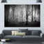 « matinée à l’épaisse automne forest », reproduction de photo sur toile tendue-500872779-518055346