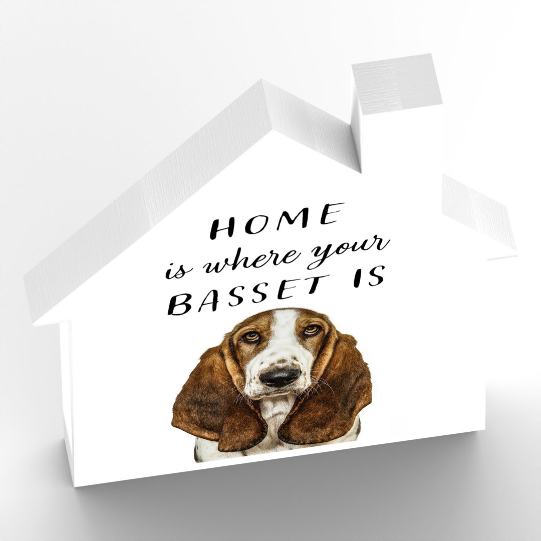 Savoie Basset Hound Box Sign