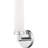 Wall Sconce with White Twist Lock Glass Shade - 4.5-inch, 1 Light-1807649455