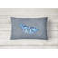 Coussin décoratif intérieur/extérieur gris