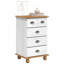 Solid Wood Rectangle Accent Chest-540273796